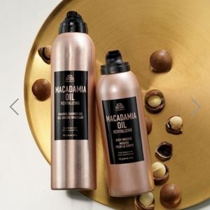 Veilment macadamia oil revitaling body mousse